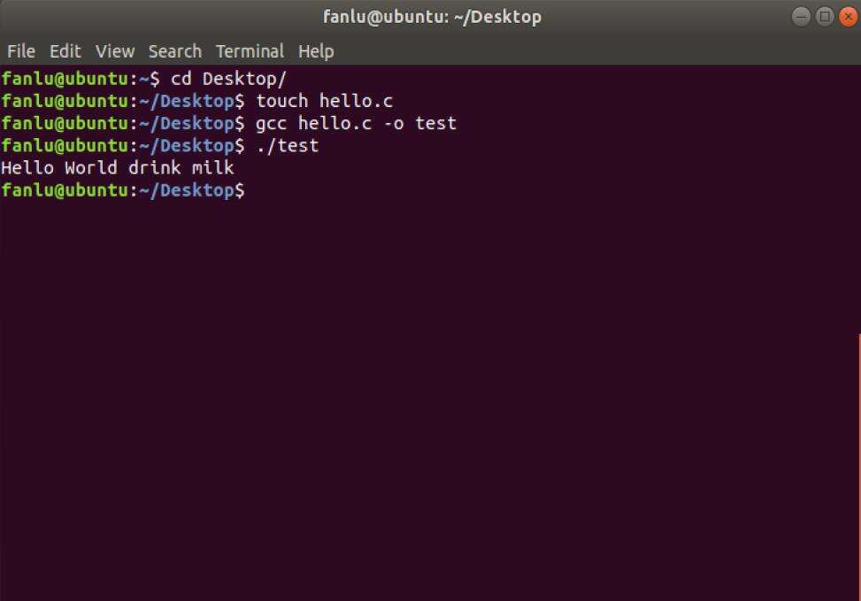Linux(Ubuntu)编译运行一个C语言HelloWorld程序 - 文章图片