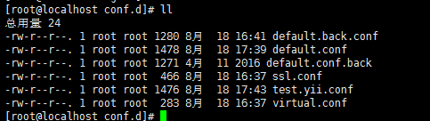 在nginx上面部署多个项目