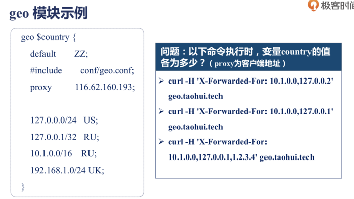 Nginx geo模块