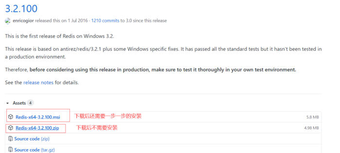 redis-x64-3.2.100下载安装