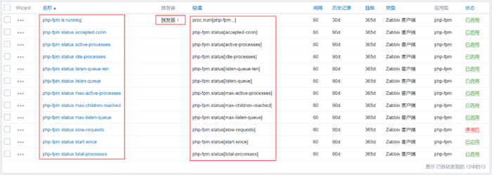 Zabbix 监控PHP-FTPM、Tomcat、Redis应用